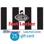 FOOT LOCKER<sup>&reg;</sup> $25 Gift Card </u>