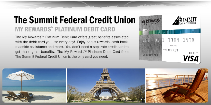 My Rewards&reg; Platinum Debit Card