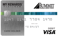 My Rewards&reg; Platinum Debit Card